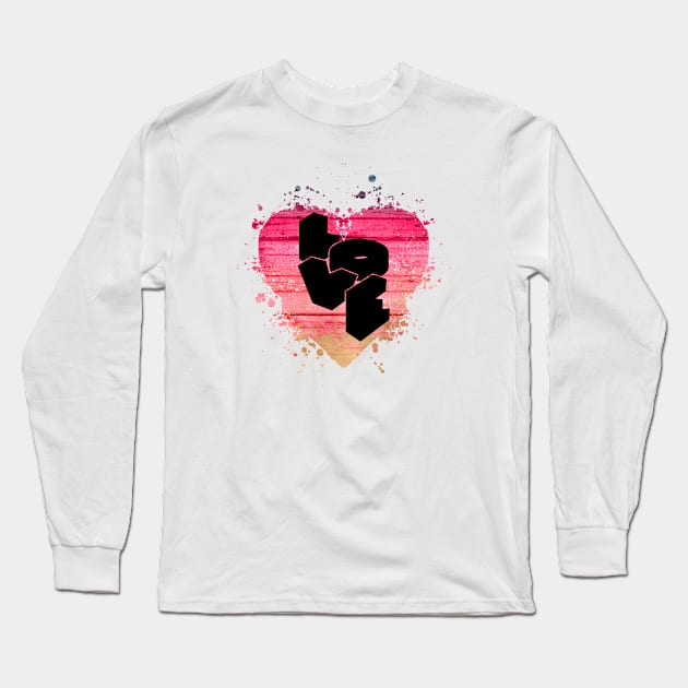 I love You Long Sleeve T-Shirt by graphicganga